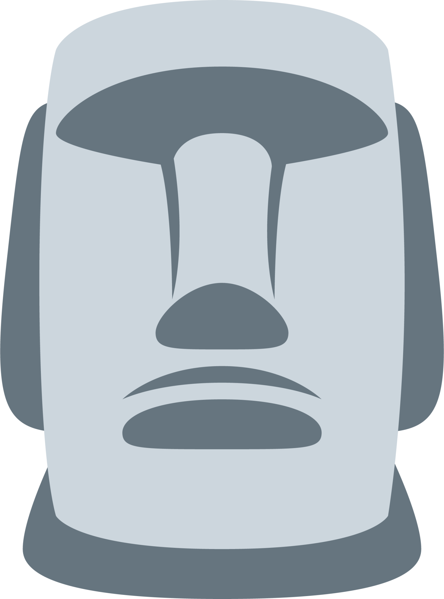 Moai Emoji PNG - Download Free & Premium Transparent Moai Emoji