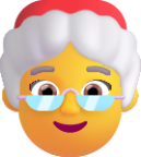 mrs claus default emoji