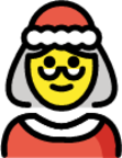 Mrs. Claus emoji