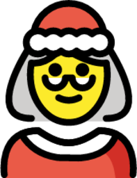 Mrs. Claus emoji