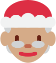 Mrs. Claus: medium skin tone emoji