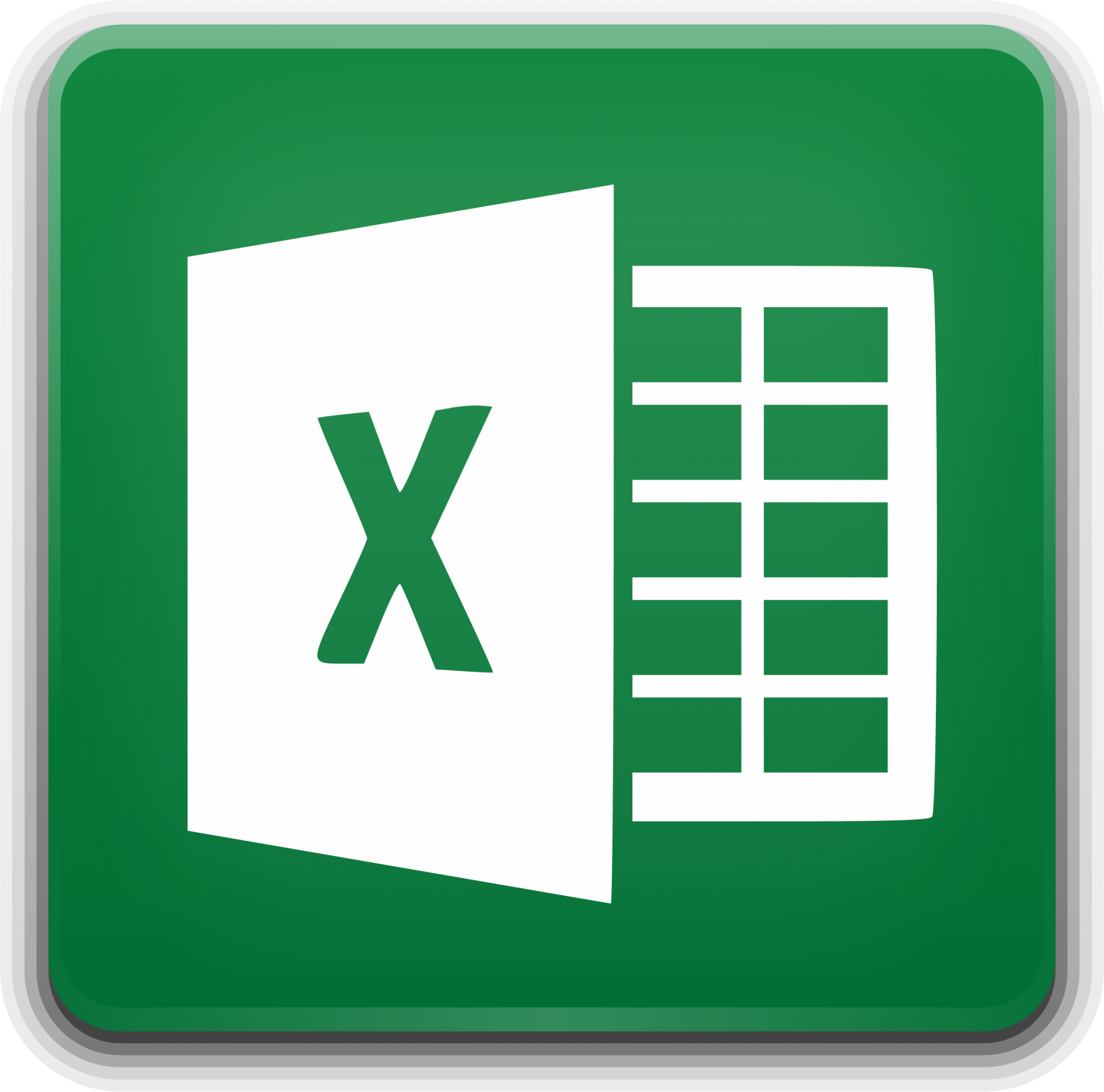 Excel открыто