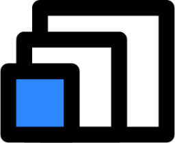multi rectangle icon