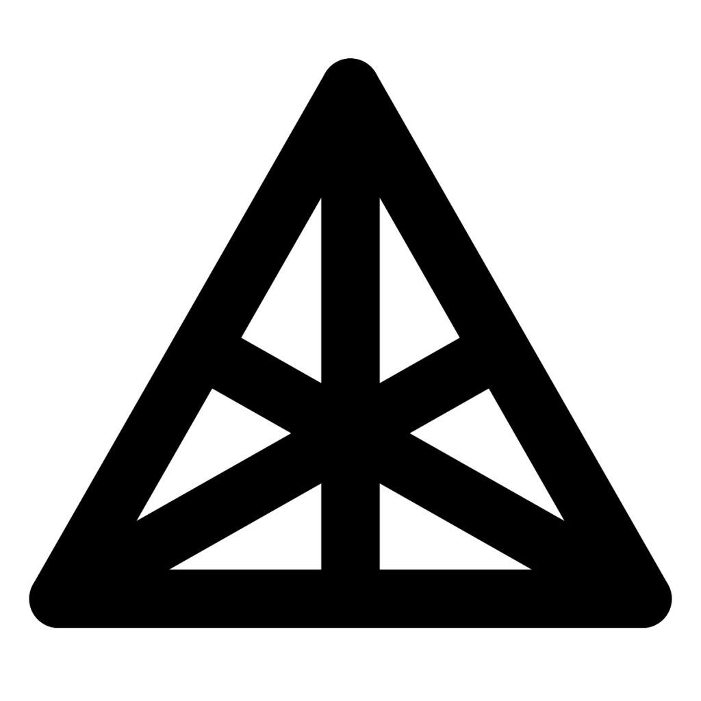 multi triangular four icon