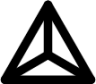 multi triangular three icon