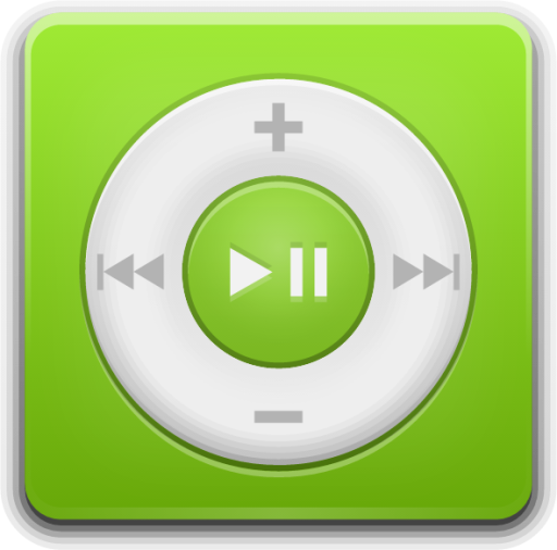 multimedia player ipod green icon