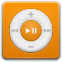 multimedia player ipod orange icon