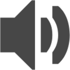 multimedia volume control symbolic icon