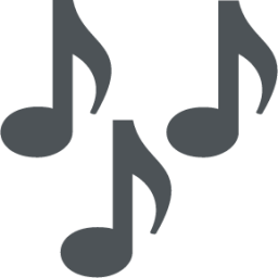 multiple musical notes emoji