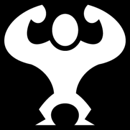 Muscle Icon - Download in Flat Style