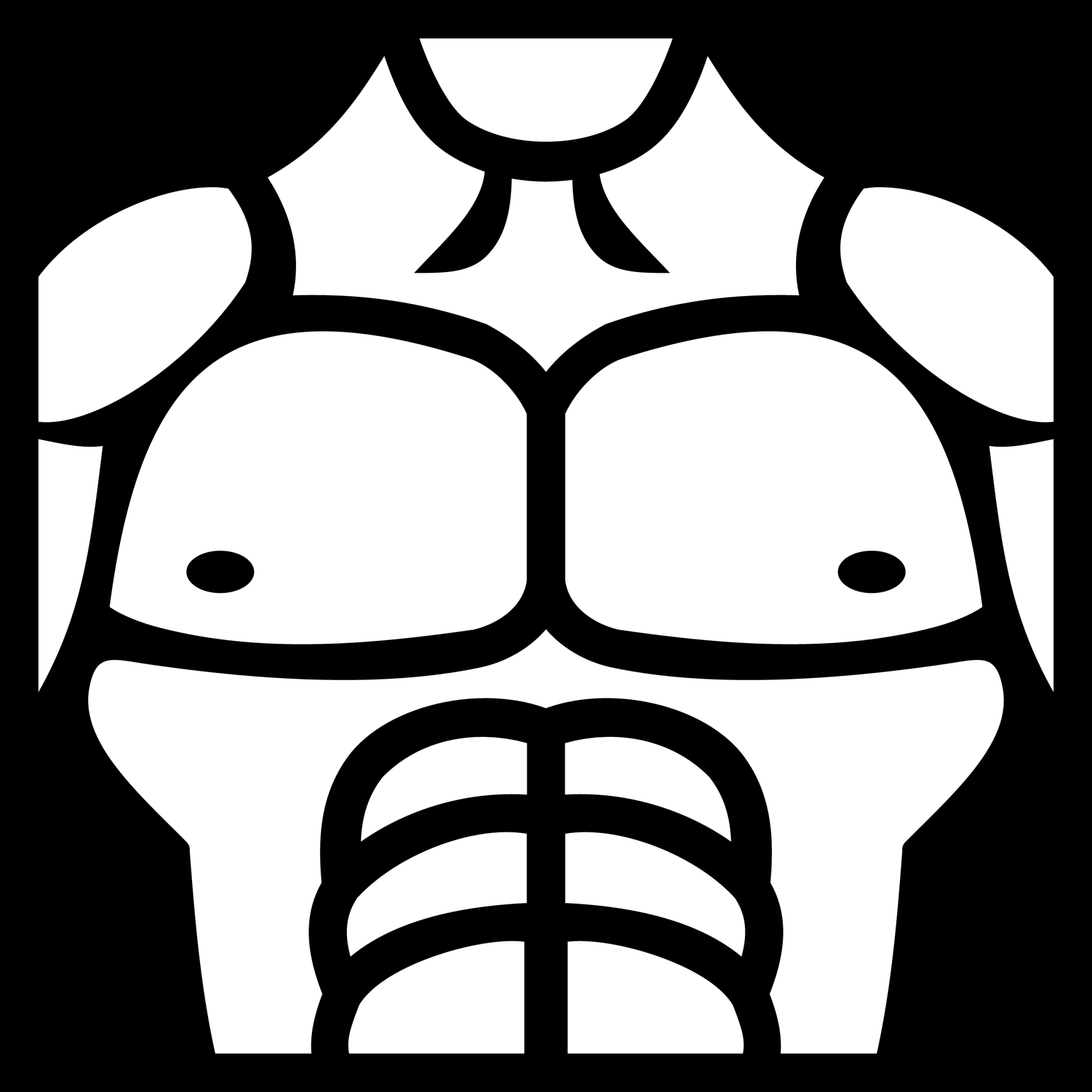 muscular torso Icon - Download for free – Iconduck