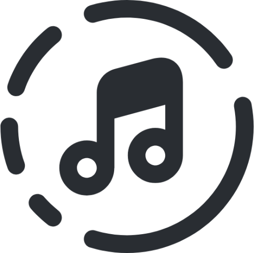 music circle icon