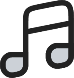 Music duotone icon