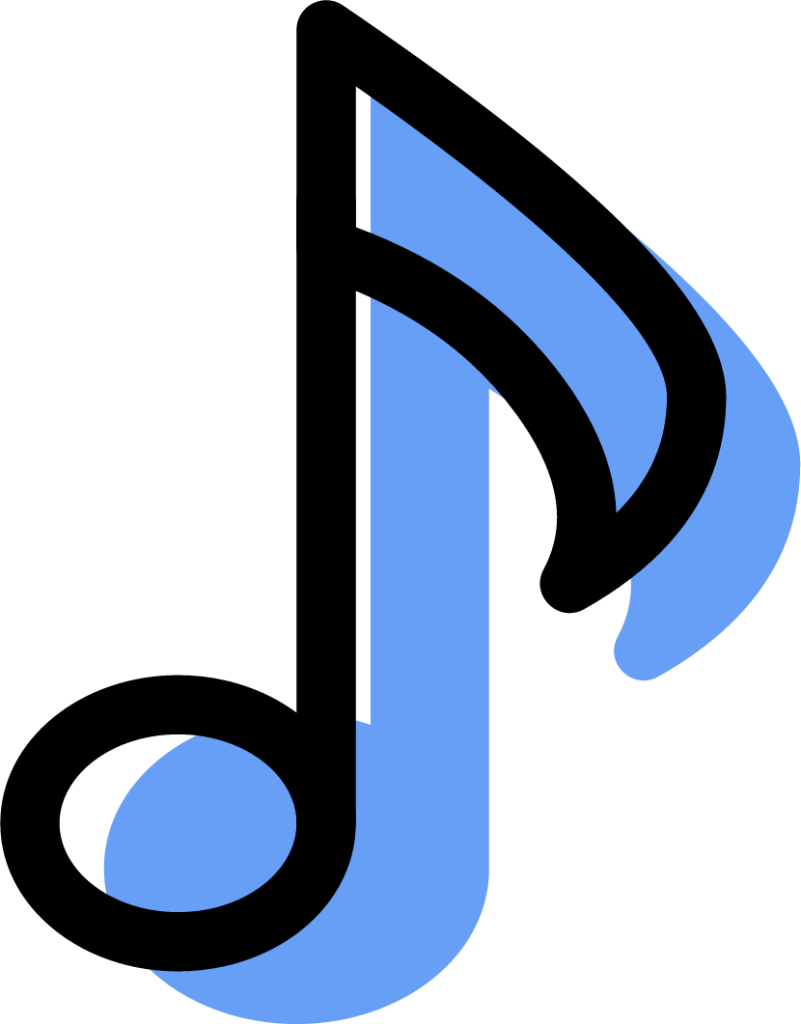 music note single icon