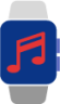 music watch icon