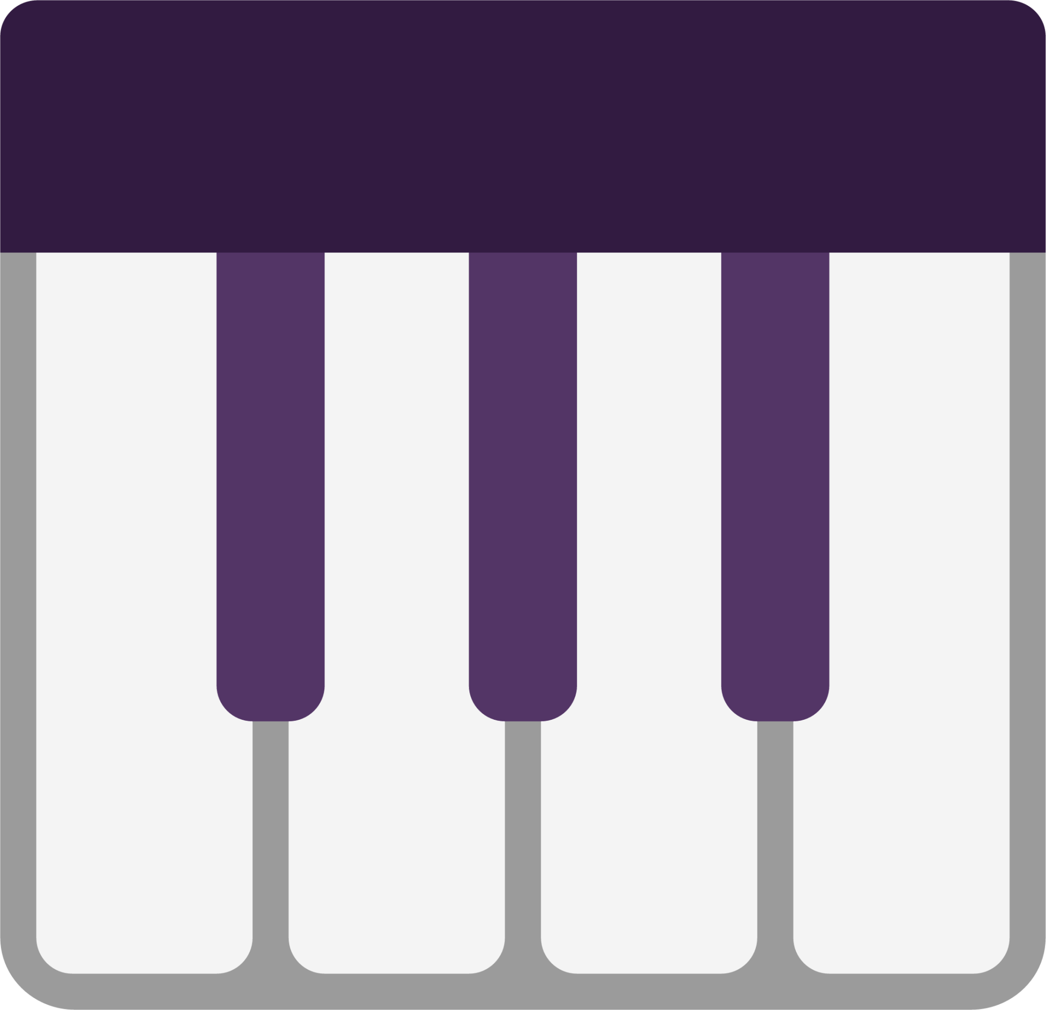 musical keyboard emoji