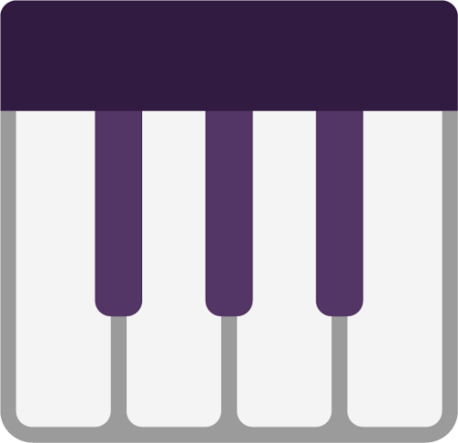 musical keyboard emoji