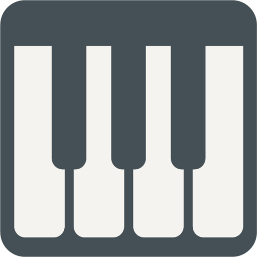 musical keyboard emoji