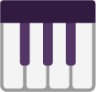 musical keyboard emoji