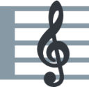 musical score emoji