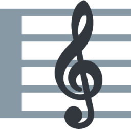musical score emoji