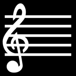 musical score icon