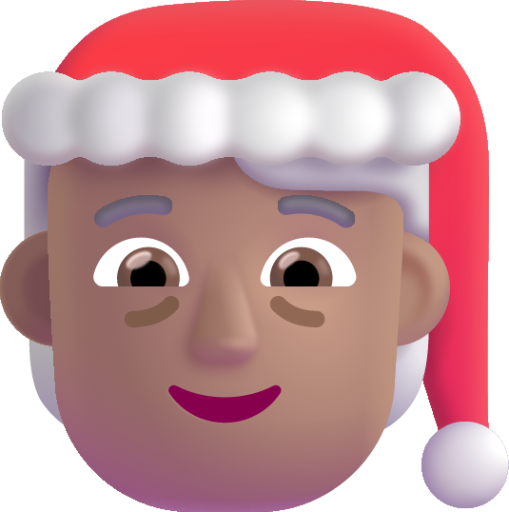 mx claus medium emoji