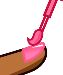 nail care (brown) emoji