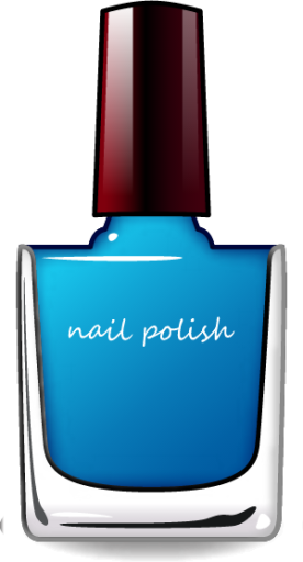 nail polish (blue) emoji