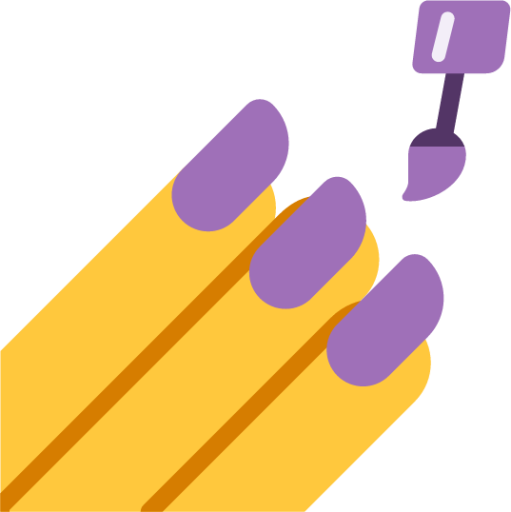 Vector Nail Polish Emoji Design Svg, Jpg, Png, Eps With Skin Tones - Etsy