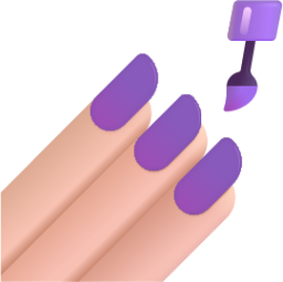 nail polish light emoji