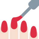 nail polish tone 1 emoji