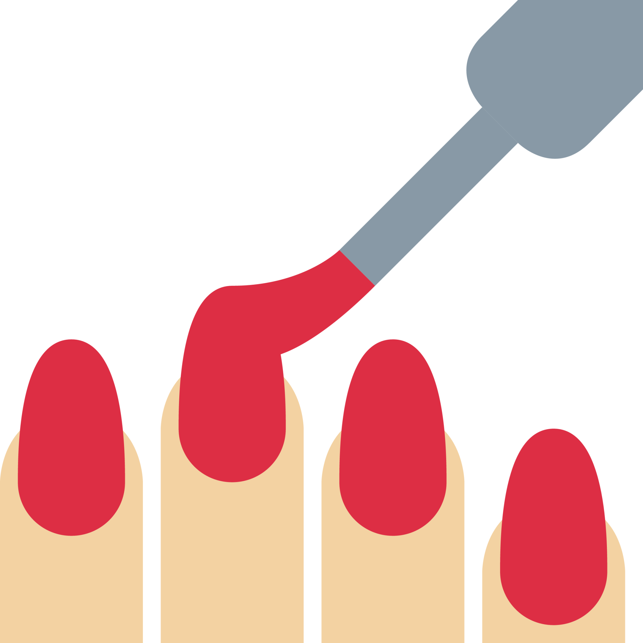 nail polish tone 2 emoji