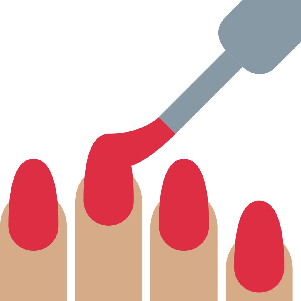 nail polish tone 3 emoji