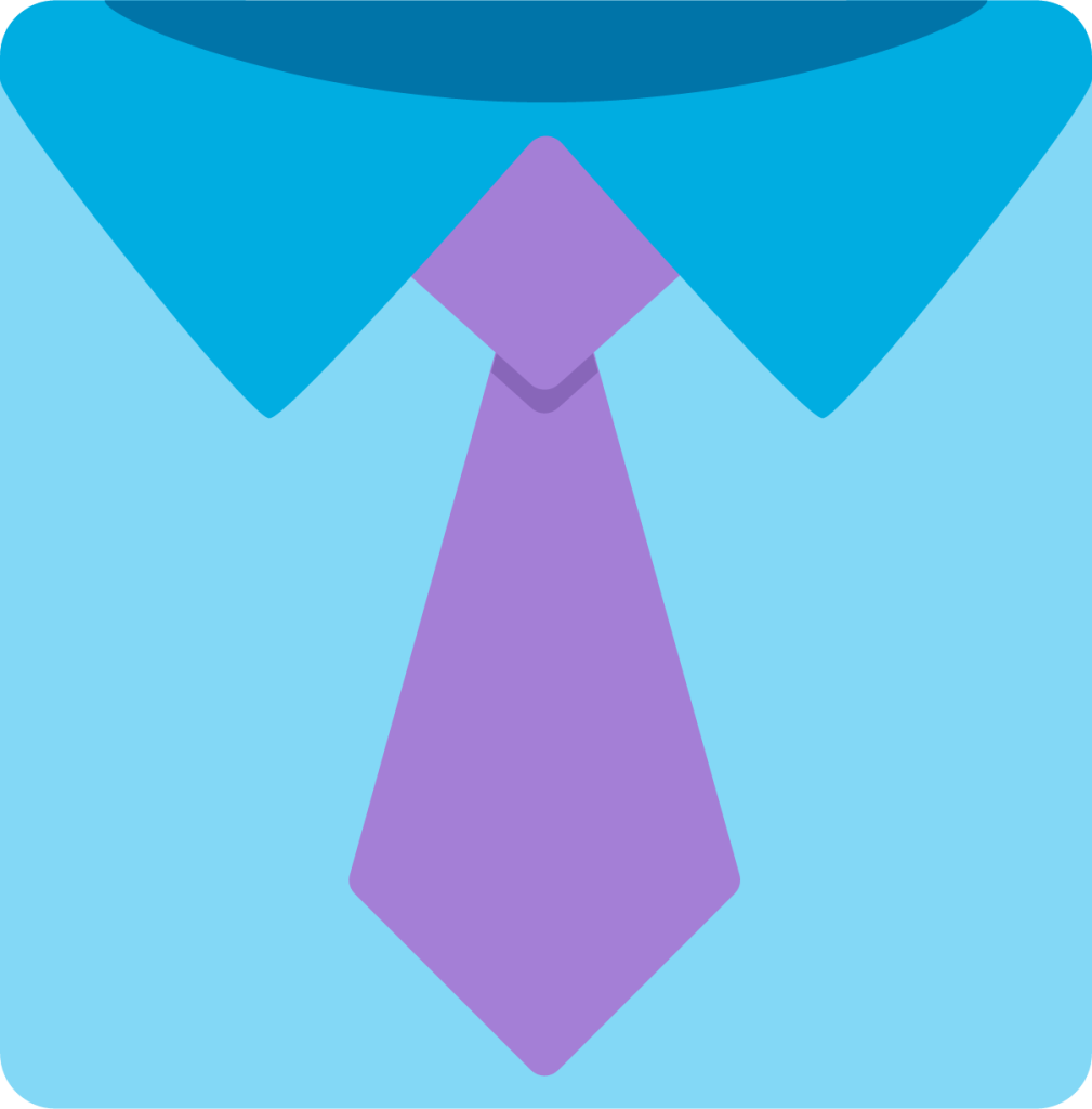 necktie emoji