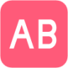 negative squared ab emoji