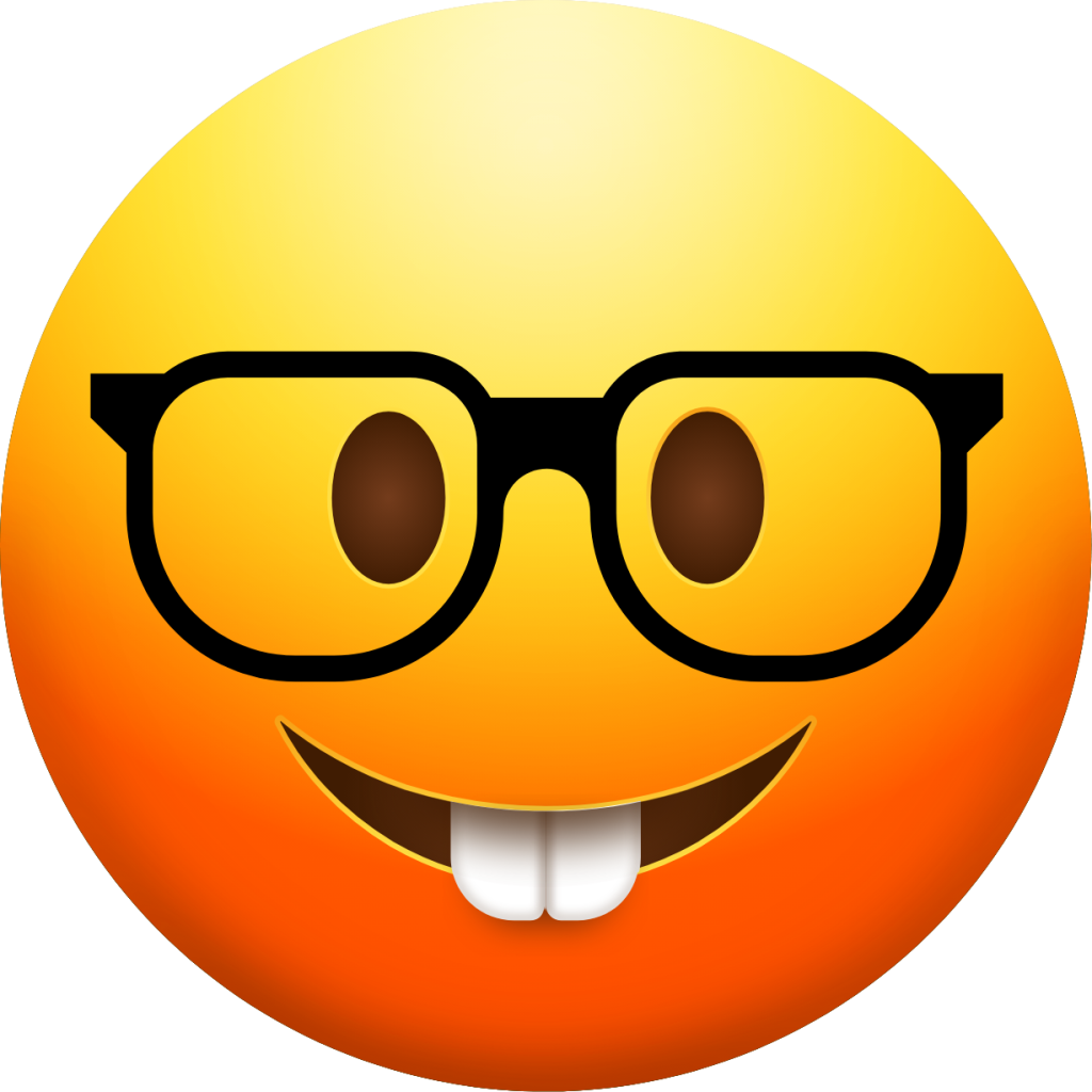 Nerd Face emoji