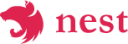 nestjs plain wordmark icon