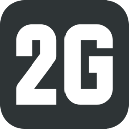 network cellular 2g symbolic icon
