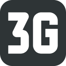 network cellular 3g symbolic icon