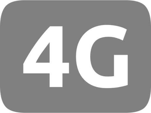 network cellular 4g symbolic icon
