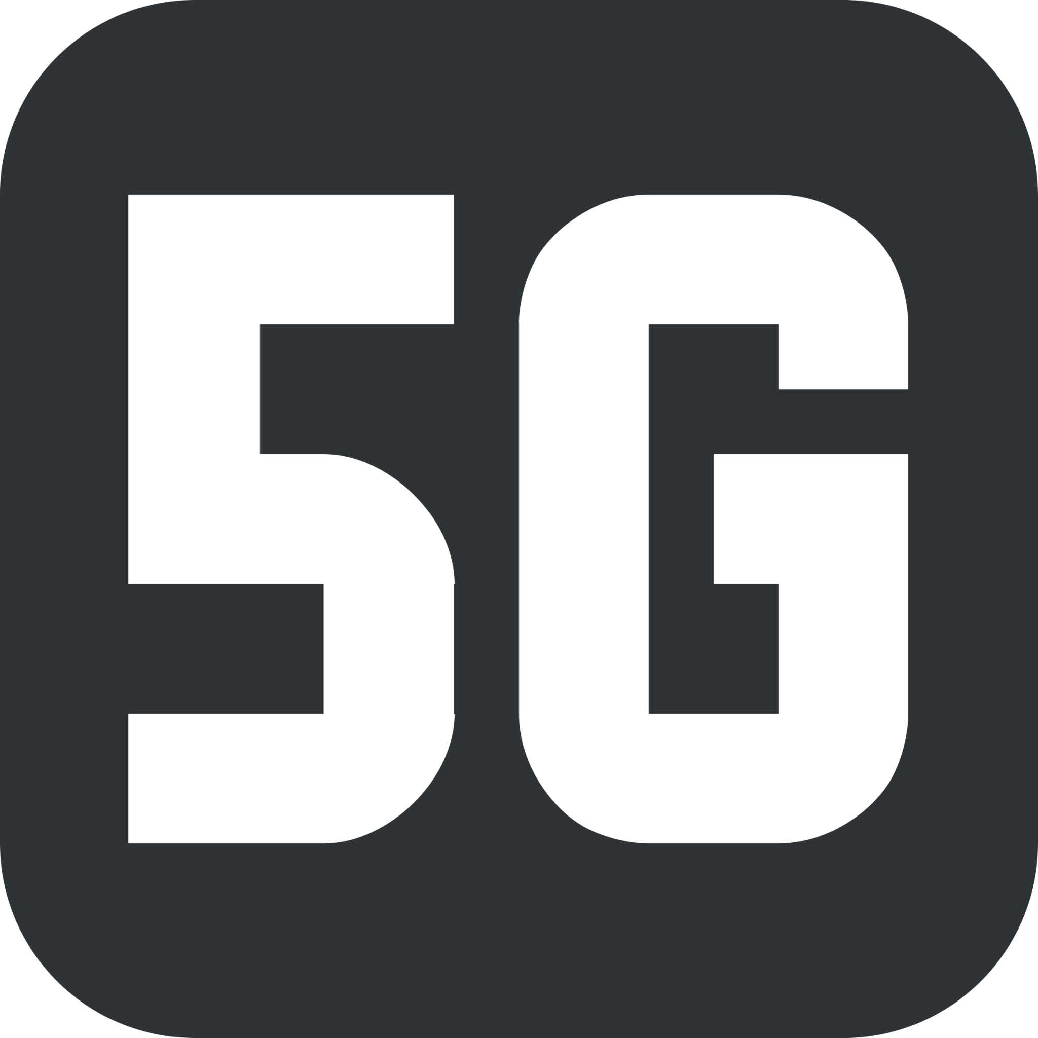 network cellular 5g symbolic icon