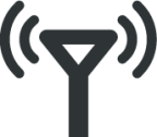 network cellular connected symbolic icon