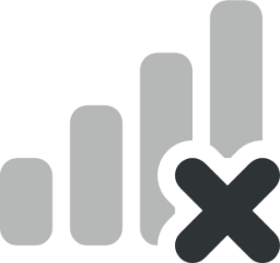 network cellular offline symbolic icon
