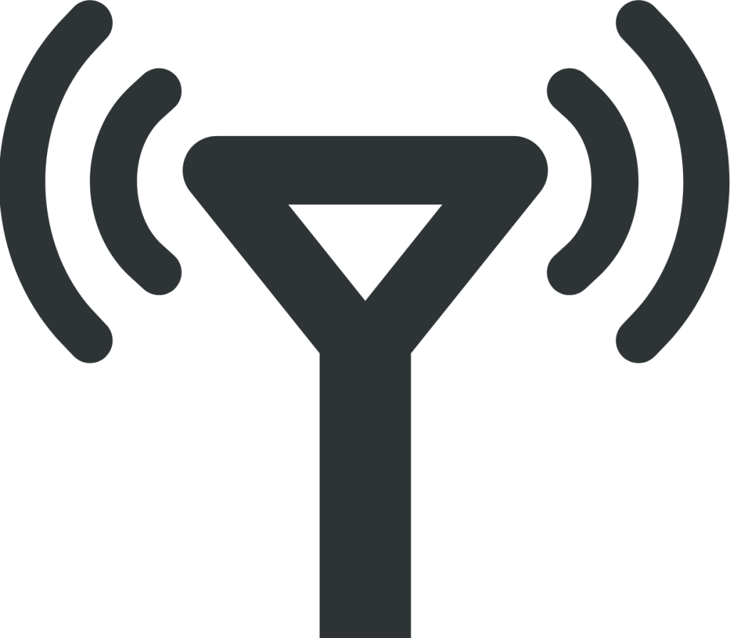network cellular symbolic icon