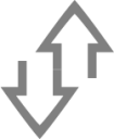 network transmit receive symbolic icon