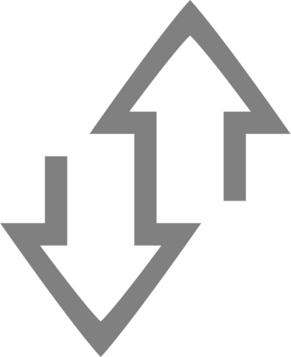 network transmit receive symbolic icon