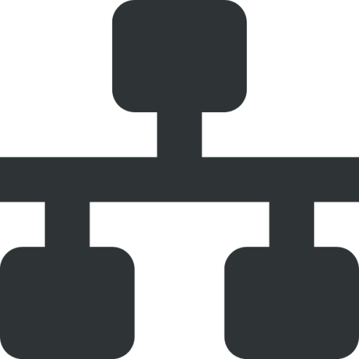 network wired symbolic icon