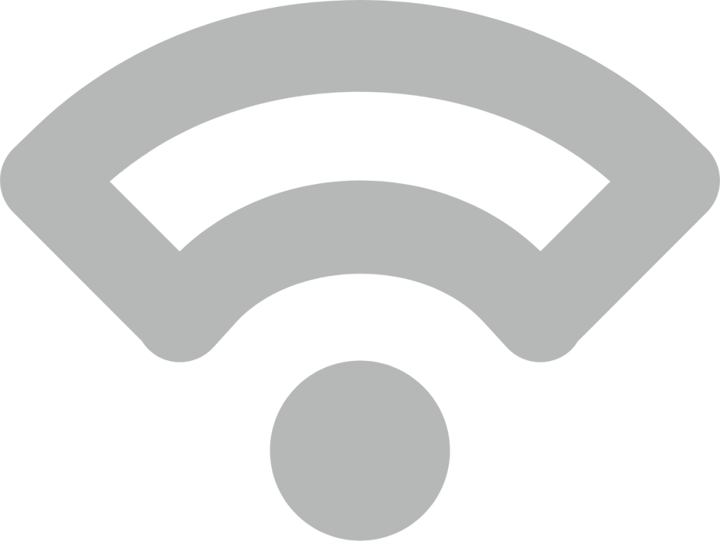 network wireless connected symbolic icon