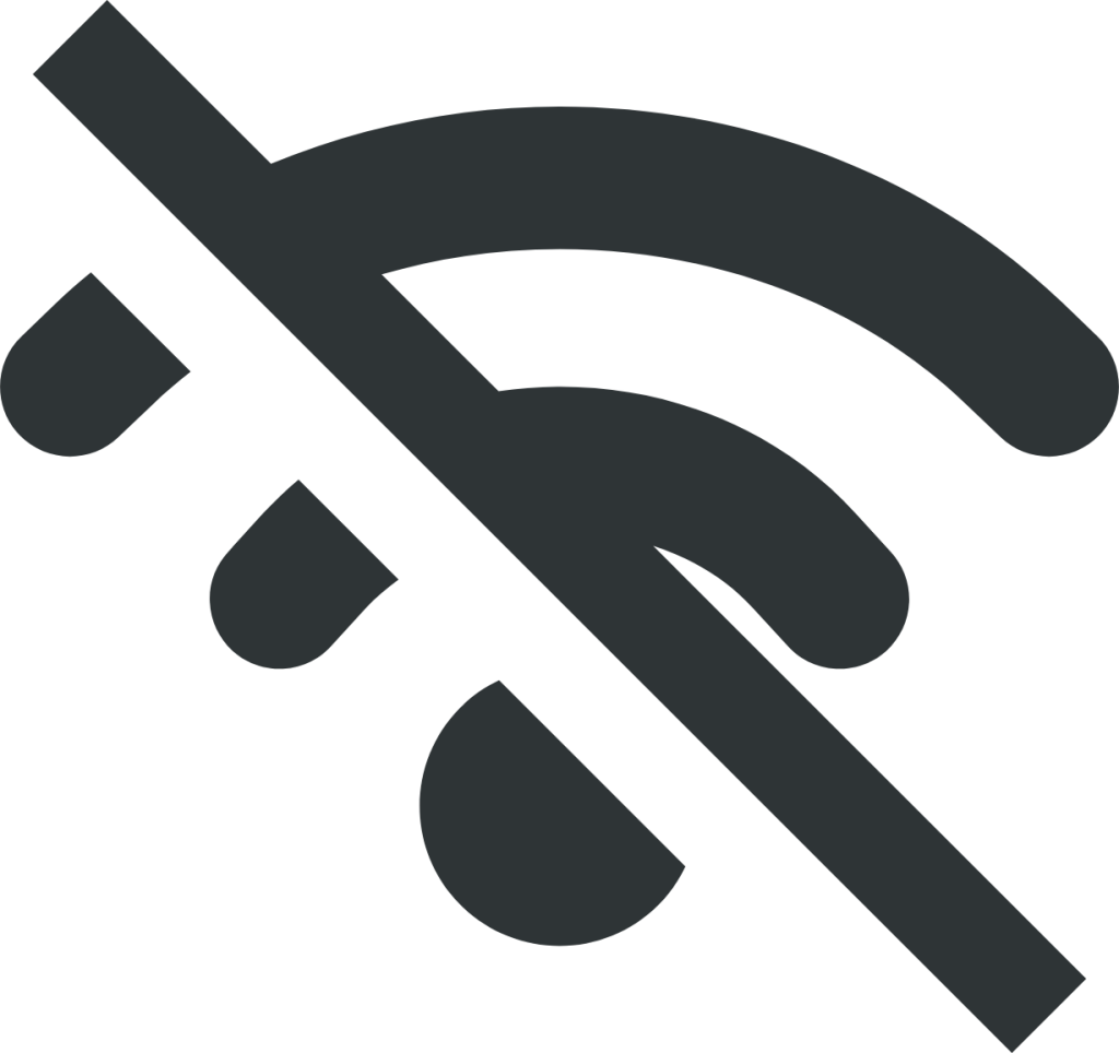 network wireless disabled symbolic icon